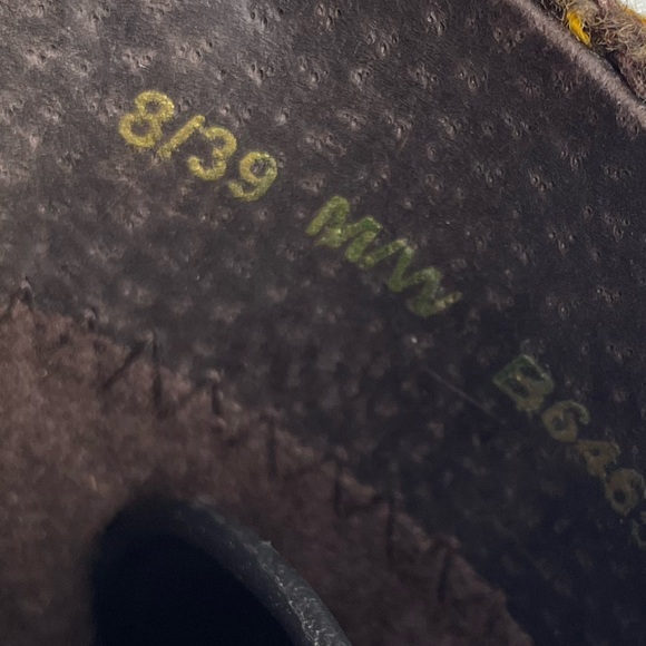 Born Pittina brown leather Slip-On Women's mules size 8 - Picture 7 of 9